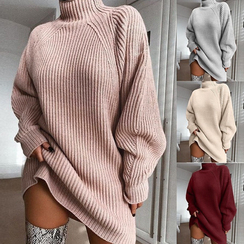 Long Turtleneck Sweater