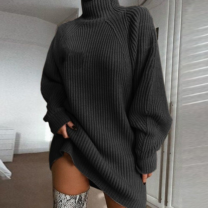 Long Turtleneck Sweater