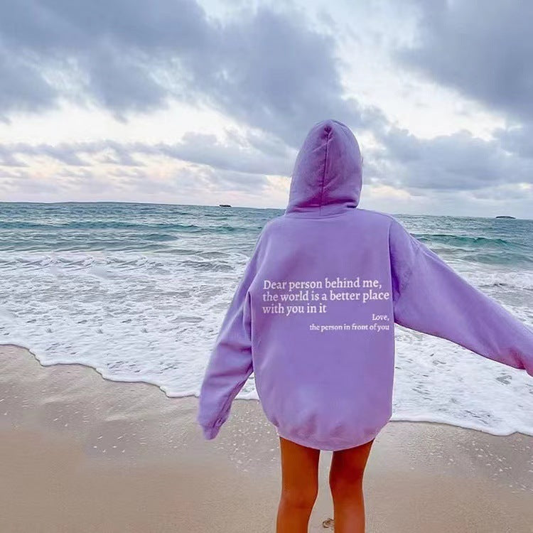 "The world is a better place" Hoodie